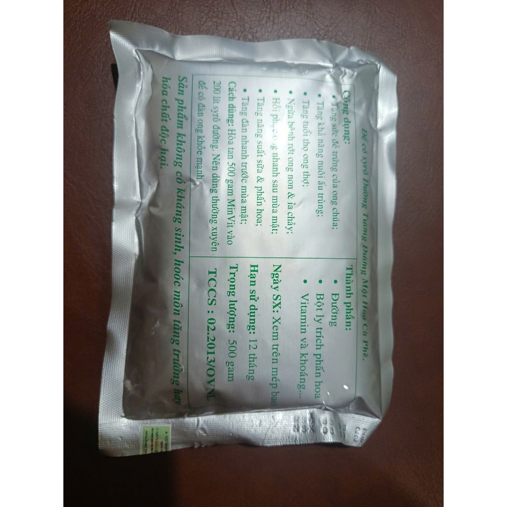 Gói thức ăn bổ sung dinh dưỡng cho ong Minvit - Ảnh 5