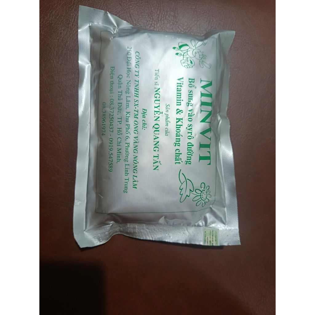 Gói thức ăn bổ sung dinh dưỡng cho ong Minvit - Ảnh 6