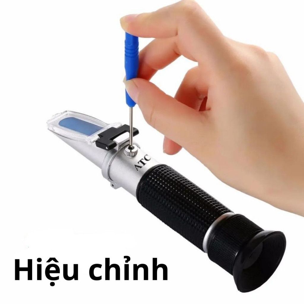 Máy đo thủy phần Khúc xạ kế- đo thủy phần trong mật ong, xyro đường. - Ảnh 4